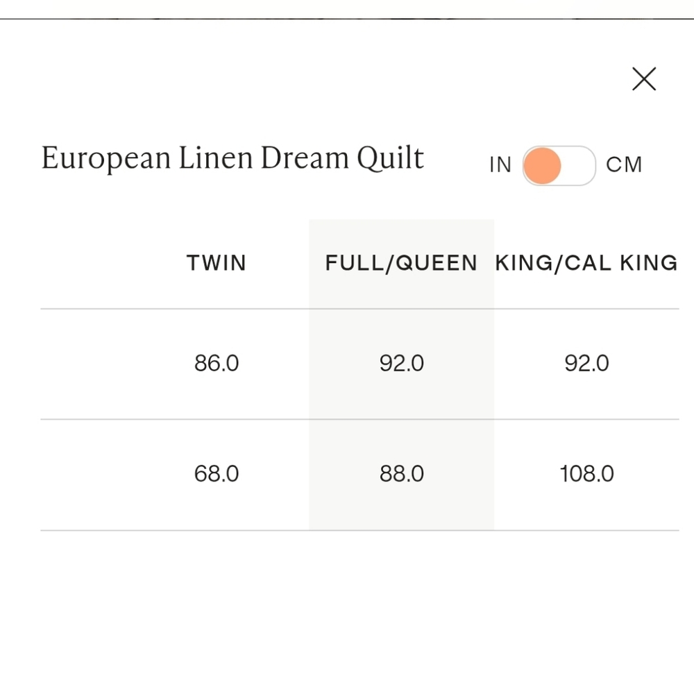 Quince Linen Sand Dream Quilt! King/ Cal King! (876) - Picture 5 of 8